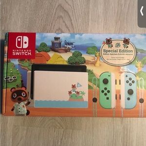 Nintendo Switch Animal Crossing edition